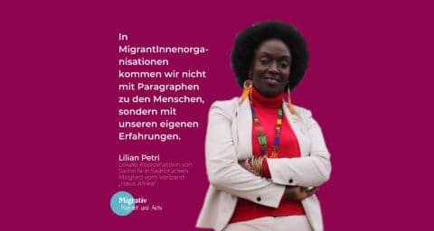 Lilian Petri bei Migrativ